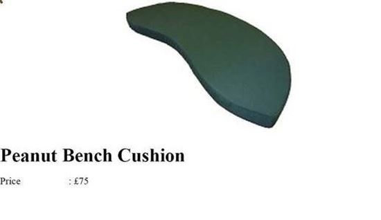 Picture of Peanut bench cushion